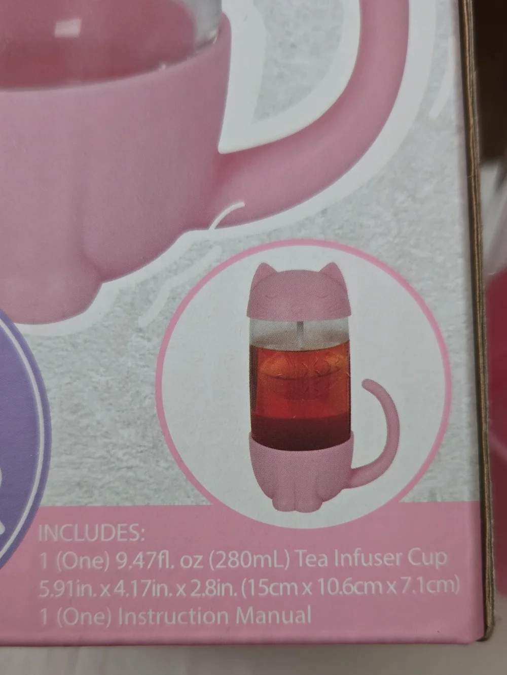 NEW IN BOX--Tea Infuser--Cat Design